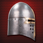 Knights Templar Sugarloaf Helm. Windlass Steelcrafts. Casco Templario. Marto